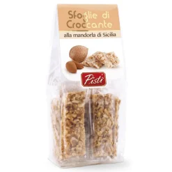 Pistì - Crunchy Puff Pastry with Almonds from Sicily - Fine Pastry in Envelope with Knight - Avvenice