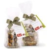 Pistì - Pieces of Crunchy with Sicilian Pistachio and Almonds - Fine Pastry in Envelope with Bow - 200 g - Avvenice