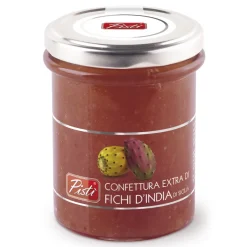 Pistì - Prickly Pears Extra Jam - Sicilian Jams and Marmelades - In Premium Glass Jar - Avvenice