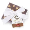 Pistì - Quadrotto Chocolate - Milk Chocolate with Whole Hazelnuts - Fine Pastry Hand Wrapped - Avvenice