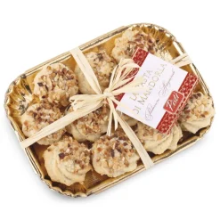 Pistì - Sicilian Almond Paste with Hazelnut - Fine Pastry in Elegance Tray - Avvenice