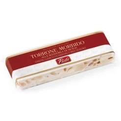 Pistì - Soft Nougat Steak with Sicilian Almond - Fine Pastry in Flow Pack - Avvenice