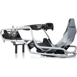 Playseat - Playseat® Formula Silverstone Silver - Pro Racing Seat - PC PS - XBOX - Real Simulation - Gaming - Play Station - PS5 - Avvenice