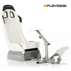 Playseat® Evolution White - UK Version - Pro Racing Seat - PC - PS - XBOX - Real Simulation - Gaming - Play Station - PS5 - Avvenice