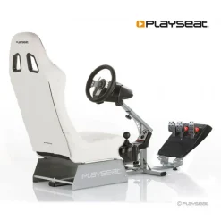 Playseat® Evolution White - UK Version - Pro Racing Seat - PC - PS - XBOX - Real Simulation - Gaming - Play Station - PS5 - Avvenice