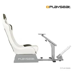Playseat® Evolution White - UK Version - Pro Racing Seat - PC - PS - XBOX - Real Simulation - Gaming - Play Station - PS5 - Avvenice