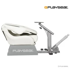Playseat® Evolution White - UK Version - Pro Racing Seat - PC - PS - XBOX - Real Simulation - Gaming - Play Station - PS5 - Avvenice