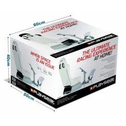 Playseat® Evolution White - UK Version - Pro Racing Seat - PC - PS - XBOX - Real Simulation - Gaming - Play Station - PS5 - Avvenice