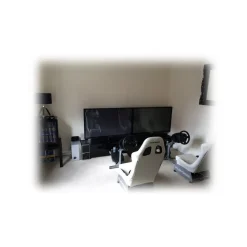 Playseat® Evolution White - UK Version - Pro Racing Seat - PC - PS - XBOX - Real Simulation - Gaming - Play Station - PS5 - Avvenice