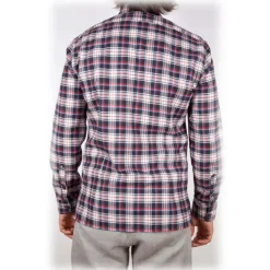 Poggianti 1985 - Checked Shirt - Handmade in Italy - New Luxury Exclusive Collection - Avvenice