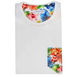 Poggianti 1985 - Cotton T-Shirt 853-01 White - Handmade in Italy - New Luxury Exclusive Collection - Avvenice