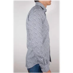 Poggianti 1985 - Fancy French Collar Shirt - Handmade in Italy - New Luxury Exclusive Collection - Avvenice