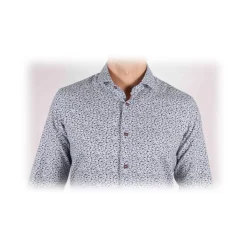 Poggianti 1985 - Fancy French Collar Shirt - Handmade in Italy - New Luxury Exclusive Collection - Avvenice