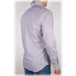 Poggianti 1985 - Fancy French Collar Shirt - Handmade in Italy - New Luxury Exclusive Collection - Avvenice