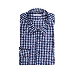 Poggianti 1985 - Fantasy Shirt on a Square Base - Handmade in Italy - New Luxury Exclusive Collection - Avvenice