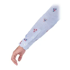 Poggianti 1985 - Light Blue Soft Collar Fantasy Shirt - Handmade in Italy - New Luxury Exclusive Collection - Avvenice