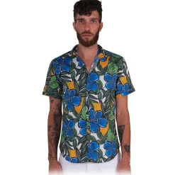 Poggianti 1985 - Light Blue Soft Collar Fantasy Shirt - Handmade in Italy - New Luxury Exclusive Collection - Avvenice