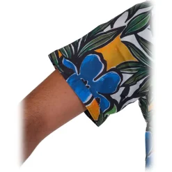 Poggianti 1985 - Light Blue Soft Collar Fantasy Shirt - Handmade in Italy - New Luxury Exclusive Collection - Avvenice