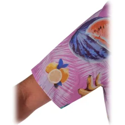 Poggianti 1985 - Pink Soft Collar Fantasy Shirt - Handmade in Italy - New Luxury Exclusive Collection - Avvenice