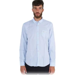 Poggianti 1985 - Plain Light Blue Shirt with Soft Collar - Handmade in Italy - New Luxury Exclusive Collection - Avvenice