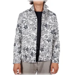 Poggianti 1985 - Soft Collar Patterned Shirt - Handmade in Italy - New Luxury Exclusive Collection - Avvenice