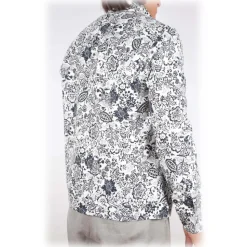 Poggianti 1985 - Soft Collar Patterned Shirt - Handmade in Italy - New Luxury Exclusive Collection - Avvenice