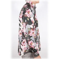 Poggianti 1985 - Stretch Fantasy Shirt Italian Collar - Handmade in Italy - New Luxury Exclusive Collection - Avvenice