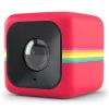 Polaroid - Polaroid Cube+ Live Streaming Wi-Fi Mini Lifestyle Action Camera - Full HD 1440p - Action Sports Cameras - Red - Avvenice