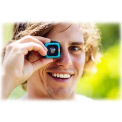 Polaroid - Polaroid Cube+ Wi-Fi Mini Lifestyle Action Camera - Full HD 1440p - Action Sports Cameras - Blue - Avvenice