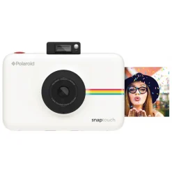 Polaroid - Polaroid Snap Touch Instant Print Digital Camera With LCD Display (White) with Zink Zero Ink Printing Technology - Avvenice
