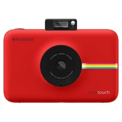 Polaroid - Polaroid Snap Touch Instant Print Digital Camera With LCD Display (Red) with Zink Zero Ink Printing Technology - Avvenice