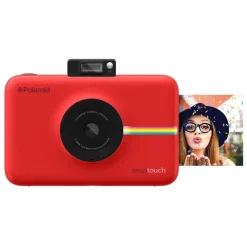 Polaroid - Polaroid Snap Touch Instant Print Digital Camera With LCD Display (Red) with Zink Zero Ink Printing Technology - Avvenice