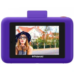 Polaroid - Polaroid Snap Touch Instant Print Digital Camera With LCD Display (Violet) with Zink Zero Ink Printing Technology - Avvenice