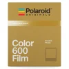 Polaroid Originals - Color Film for 600 - Gold Frame - Film for Polaroid Originals 600 Cameras - OneStep 2 - Avvenice