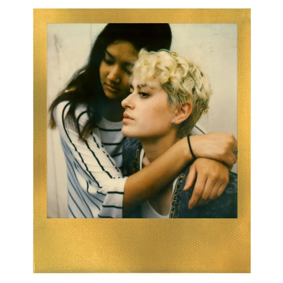 Polaroid Originals - Color Film for 600 - Gold Frame - Film for Polaroid Originals 600 Cameras - OneStep 2 - Avvenice