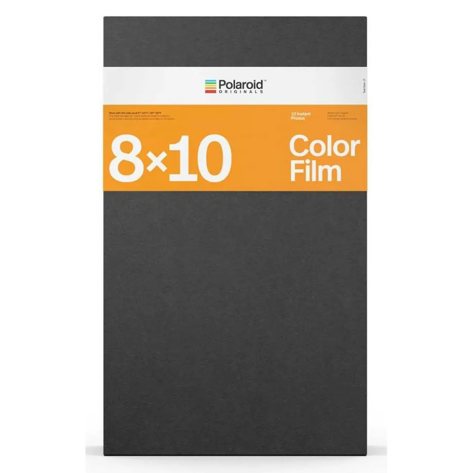 Polaroid Originals - Color Film for 8x10 - Black Frame - Film for Polaroid Originals 8x10 Cameras - Avvenice