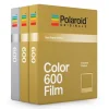 Polaroid Originals - Color Film for 600 - Gold & Silver Frame - Film for Polaroid Originals 600 Cameras - OneStep 2 - Avvenice