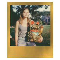 Polaroid Originals - Color Film for 600 - Gold & Silver Frame - Film for Polaroid Originals 600 Cameras - OneStep 2 - Avvenice