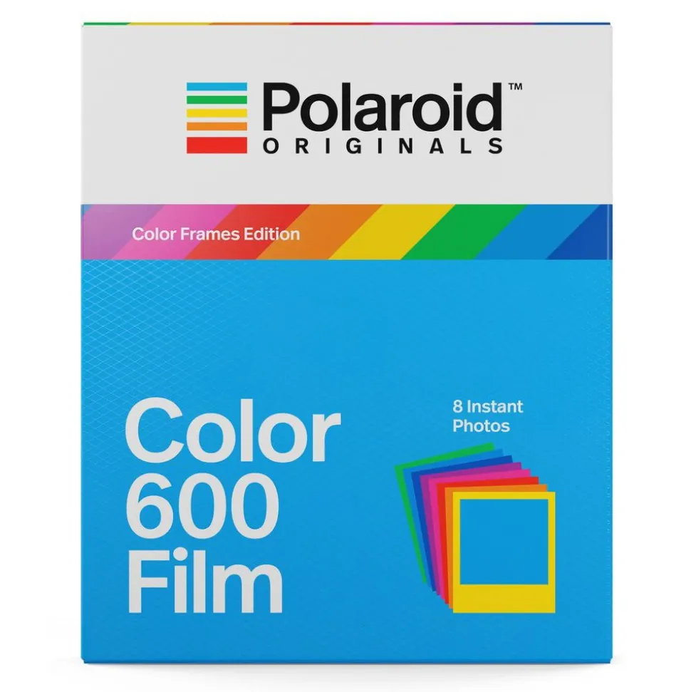 Polaroid Originals - Color Film for 600 - Color Frame - Film for Polaroid Originals 600 Cameras - OneStep 2 - Avvenice