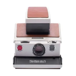 Polaroid Originals - Polaroid SX-70 Camera - White Brown - Vintage Cameras - Polaroid Originals Camera - Avvenice