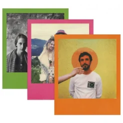 Polaroid Originals - Tripe Pack Film for 600 Rainbow - Color Frame - Film for Polaroid Originals 600 Cameras - OneStep 2 - Avvenice