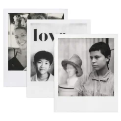 Polaroid Originals - Triple Pack for iType - Classic White Frame - Blackout Film for Polaroid Originals Cameras - OneStep 2 - Avvenice