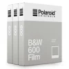 Polaroid Originals - Triple Pack Blackout B&W Film for 600 - Classic White Frame - Film for Polaroid 600 Cameras - OneStep 2 - Avvenice