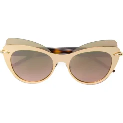 Pomellato - Cat Eye Sunglasses - Gold Brown - Pomellato Eyewear - Avvenice