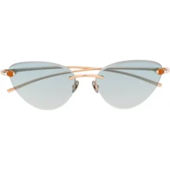 Pomellato - Cat Eye Sunglasses - Grey Rose Gold - Pomellato Eyewear - Avvenice