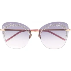 Pomellato - Cat Eye Sunglasses - Violet Gold - Pomellato Eyewear - Avvenice