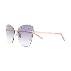 Pomellato - Cat Eye Sunglasses - Violet Gold - Pomellato Eyewear - Avvenice