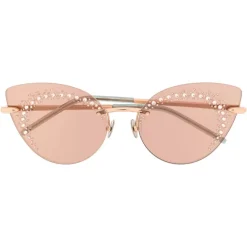 Pomellato - Cat Eye Sunglasses - Rose Gold - Pomellato Eyewear - Avvenice
