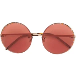 Pomellato - Round Sunglasses - Red Gold - Pomellato Eyewear - Avvenice
