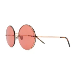 Pomellato - Round Sunglasses - Red Gold - Pomellato Eyewear - Avvenice